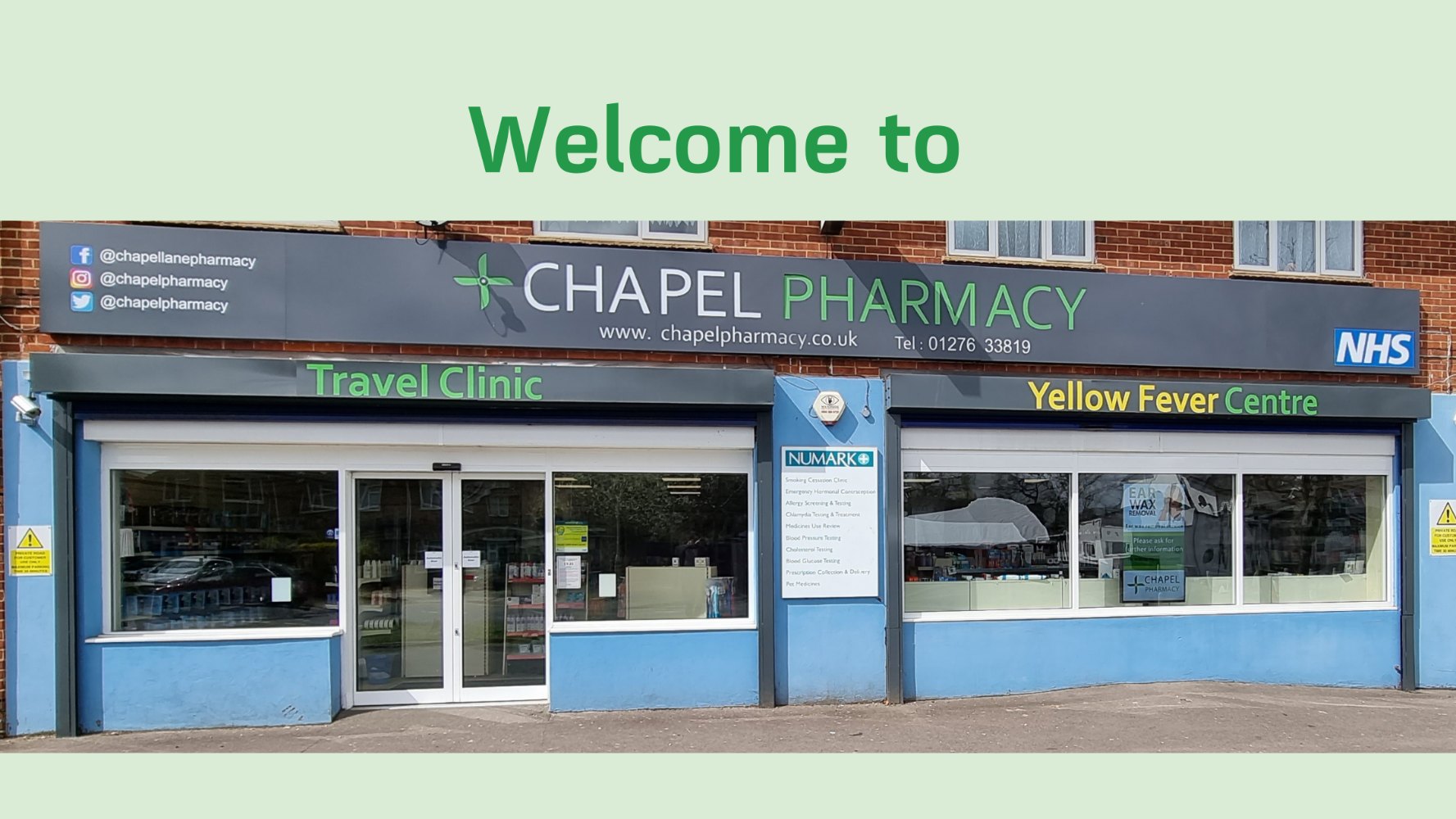 Chapel Lane Pharmacy Farnborough Opening Hours